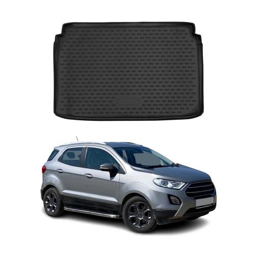 Tapis De Coffre Pour Ford Ecosport Fl 2017-2022 Supérieur Tpe 3d Noir