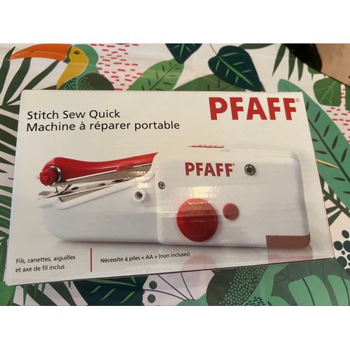 Machine à coudre et réparer portable Pfaff