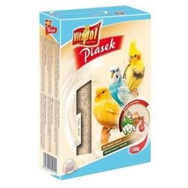 Sable Pour Oiseaux - Vitapol - 1,5 Kg - Naturel Avec Coquillages Ajoutés - Traitement Thermique