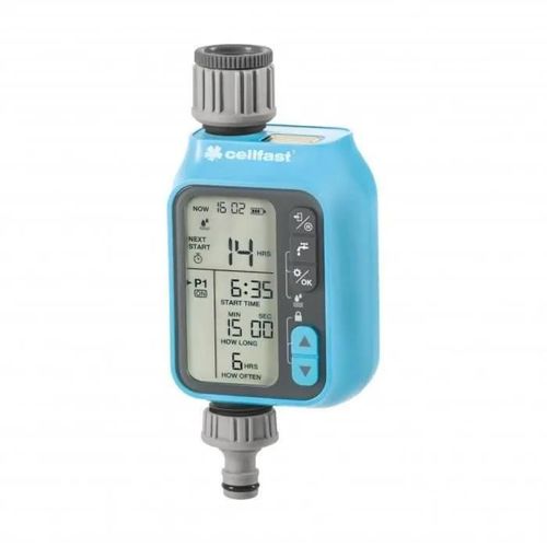 Controleur d'irrigation Cellfast Programmateur d'arrosage Chronos IDEAL, 3 programmes