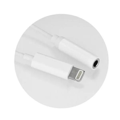 Adaptateur Audio - GENERIQUE - Mgs33 - Mini-jack 3,5 mm - Compatible iPhone 7/7 Plus - Blanc