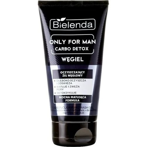 Bielenda Only For Men Gel Nettoyant Détox Pour Le Visage 150g 