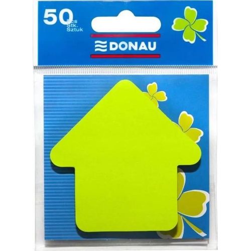 Note Adhesive Donau - 7560001pl-16 - Bloc Autocollant, 1x50 Cartes, Flèche, Pendentif, Vert