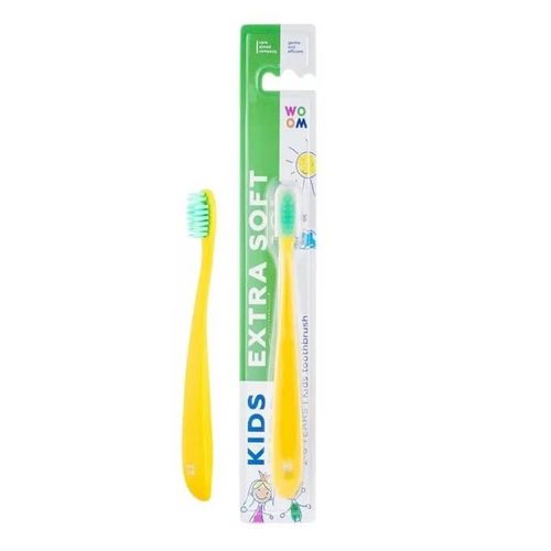 Brosse À Dents Pour Enfants Woom Kids Extra Soft - 2-6 Ans 