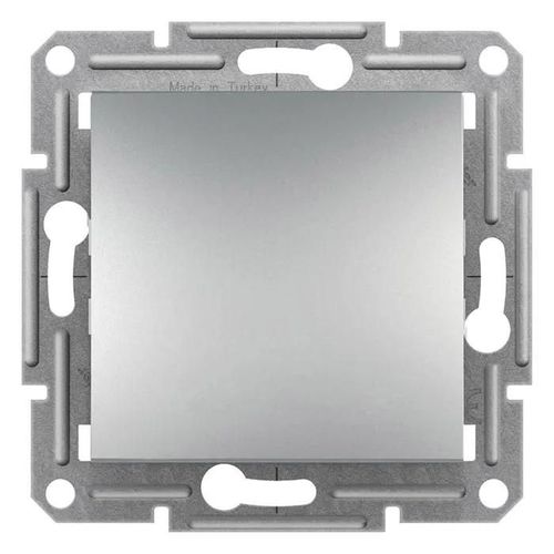 Interrupteur Schneider electric - EPH0100361 - Interrupteur 1 pôle Bornes à vis Asfora sans cadre en aluminium ()