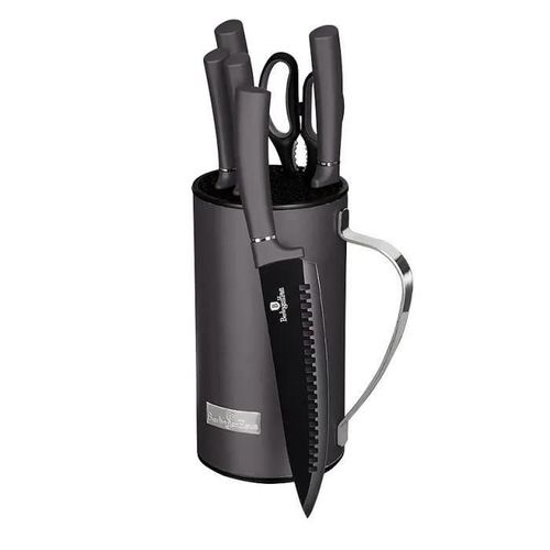Berlingerhaus Set De Couteaux Sur Pied 7 Pcs Carbon Pro Line Bh-2600