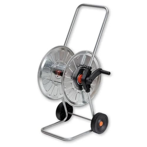 Chariot pour tuyau d'arrosage - Bradas - AG212 - Zinc - 60m - Sur roues