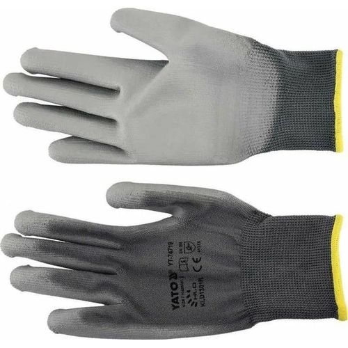 Gant de chantier Yato - YT-74719 - Gants de travail enduits , taille 9()''
