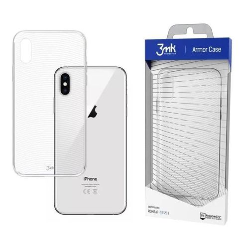 Coque smartphone 3MK Apple iPhone - transparent - TU - Protection maximale - Absorber125 - Design minimaliste