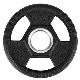 Disque De Musculation - Hms - Toh02 - Acier Recouvert De Caoutchouc - 2,5 Kg - Mixte