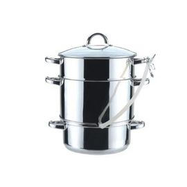 Extracteur de jus à vapeur acier inox 8L