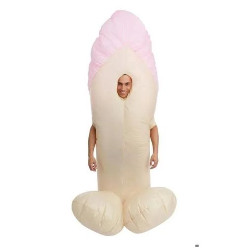 Déguisement - Zizi Gonflable - Rose - Adulte - Humour