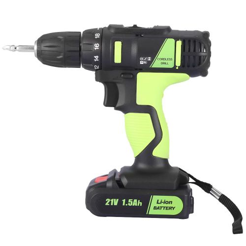 Perceuse-visseuse electrique sans fil rechargeable 21 V, outil portatif, prise americaine 100-240 V