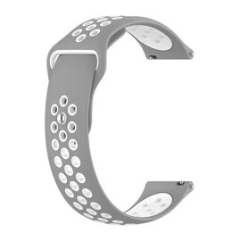 Bracelet Sportystyle Phonecare Pour Garmin Forerunner 970 - Gris Blanc