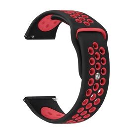 Bracelet Sportystyle Phonecare Pour Garmin Forerunner 970 - Noir Rouge