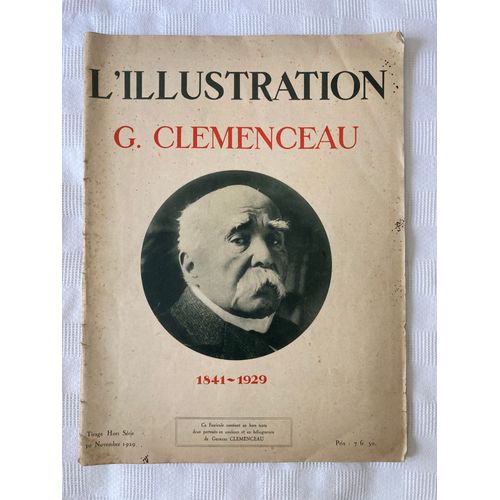 L'Illustration G. Clemenceau 1841-1929