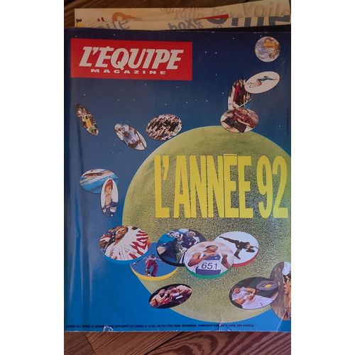5 Hors-Série L'Equipe : 1992, 1993, 1994, 1995, 1996,