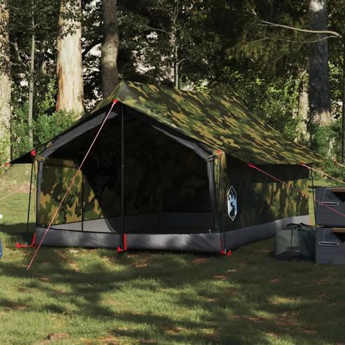 Tente De Camping 2 Personnes Camouflage Imperméable
