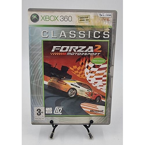 Jeu Xbox 360 Forza Motorsport 2 (Classics) En Boite, Sans Notices (Boite Abîmée)