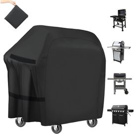 Housse Barbecue Exterieur, 210D Oxford Bache Barbecue Exterieur Bache Barbecue Exterieur Protection Anti-Poussière Protection BBQ Housse de Protection Barbecue Housse Barbecue 145x61x117cm