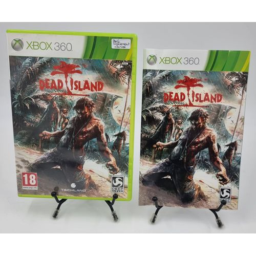 Jeu Xbox 360 Dead Island En Boite, Complet (Boite Légèrement Abîmée)