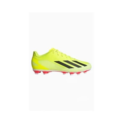 Chaussures De Football - Adidas - X Crazyfast Club Fxg - Crampons Moulés - Terrain Synthétique - Jaune