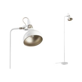 Juna Lampadaire Max.1x20w E14 Blanc Doré 230v Métal
