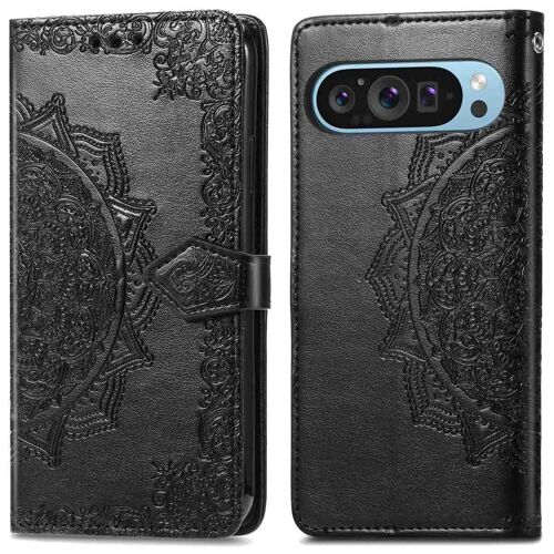 iMoshion Etui de téléphone portefeuille Mandala Google Pixel 9 Noir