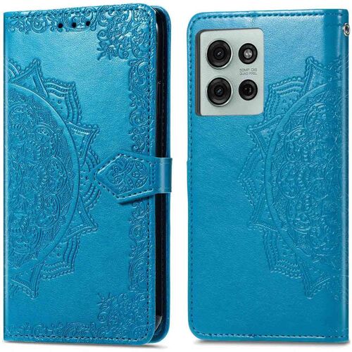 Imoshion Etui De Téléphone Portefeuille Mandala Motorola Moto G75 5g Turquoise