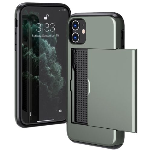 Imoshion Coque Arrière Avec Porte-Cartes Iphone 11 Vert Foncé
