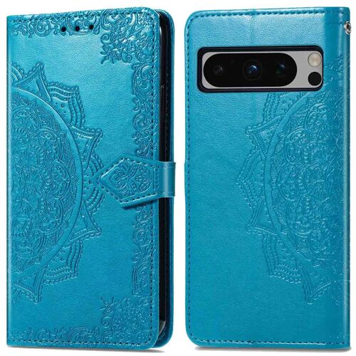 iMoshion Etui de téléphone portefeuille Mandala Google Pixel 8 Pro Turquoise