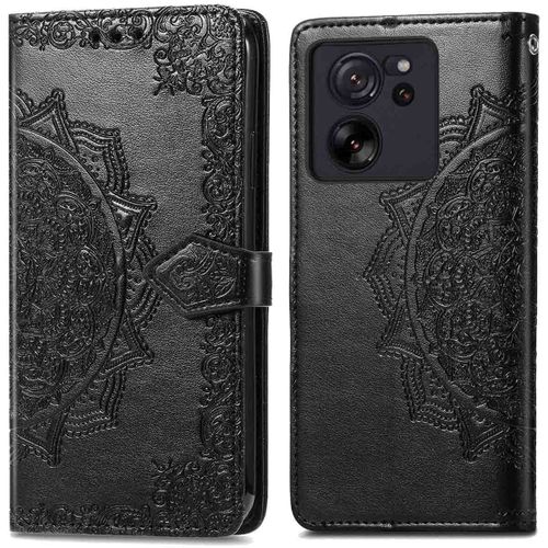 Imoshion Etui De Tã©Lã©Phone Portefeuille Mandala Xiaomi 13t / 13t Pro Noir