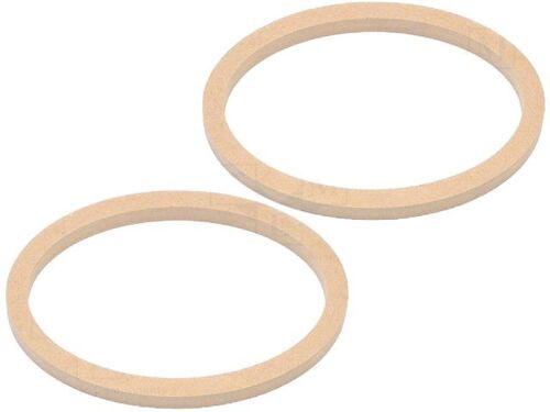 2 Adaptateurs Hp Universels 6x9p Epaisseur 18mm Bois Mdf - Adn-Enb