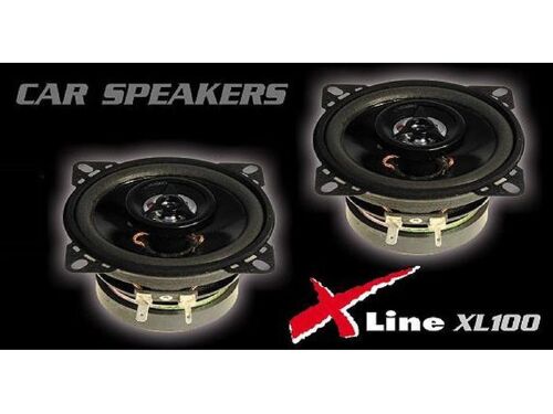 2 Haut-Parleurs Coaxiaux 2 voies - 100mm - 90W - 2x30W RMS
