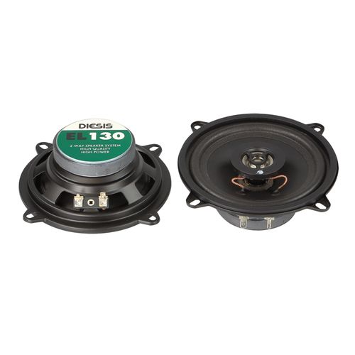 2 Haut-parleurs coaxiaux 2 voies 80W Max - 13cm - CALEARO