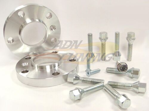 2 Elargisseurs De Voies - 5x120 Compatible Avec Bmw - 20mm Avec Visserie Portee Conique