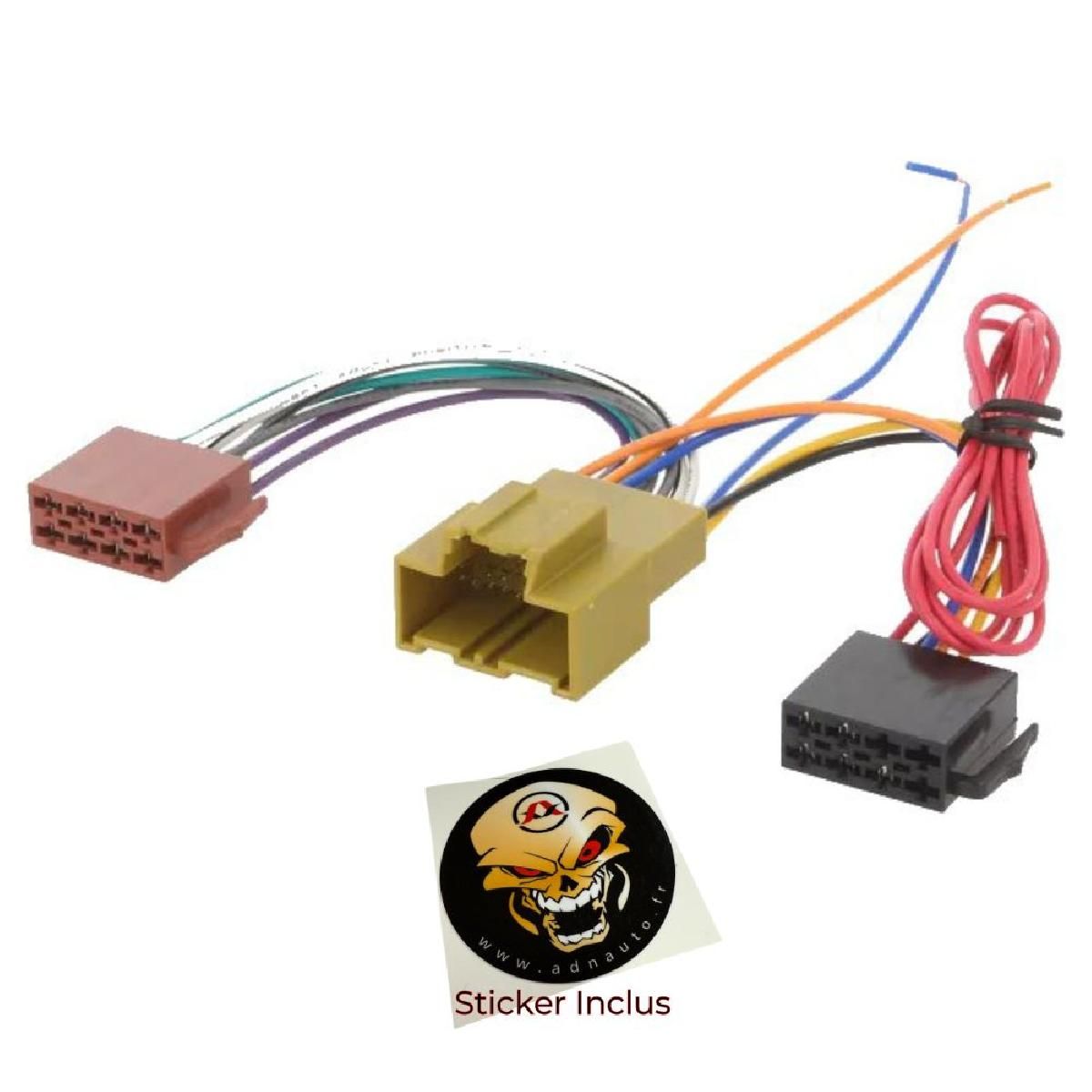 Support Autoradio Compatible Avec Mitsubishi Colt 04-08 - Gris Fonce