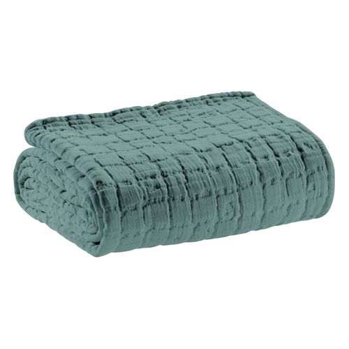 Plaid Stonewashed Swami Lichen 130 X 200 Cm Vivaraise