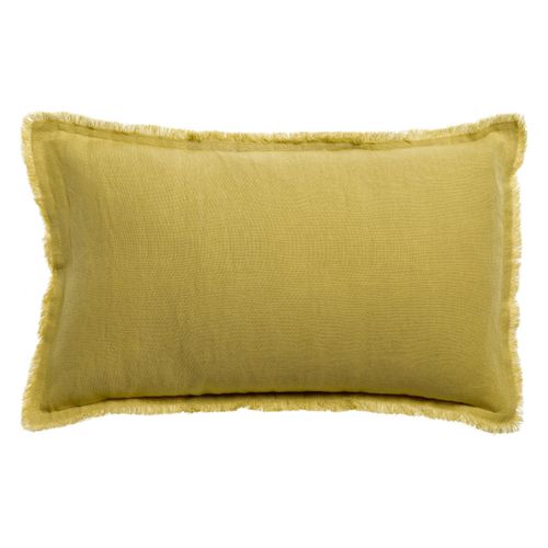 Coussin Uni Laly Gold 30 X 50 Cm Vivaraise