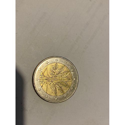 Pieces 2 Euros 2022 Arbre Union Fauté Face Carte   Au Dessus Du 2 Et Fauté De Frappe Lettre G Égalité Trés Trés Rare Arbre De La Nation