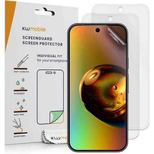 3x Film Protection Compatible Avec Google Pixel 9-3x Film De Protection D'écran Mat Pour Téléphone En Plastique