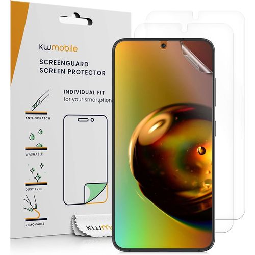 Film Protection Écran Téléphone Compatible Avec Samsung Galaxy S23 Film Écran - Set 3x Film Transparent En Plastique