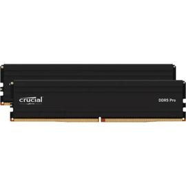 Crucial - DDR5 - kit - 32 Go: 2 x 16 Go - DIMM 288 broches - 5600 MHz / PC5-44800 - CL46 - 1.1 V - mémoire sans tampon
