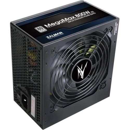 Zalman ZM800-TXII MegaMax 80PLUS 230V EU STANDARD Certified high efficiency PCI-E, Alimentation PC, Noir