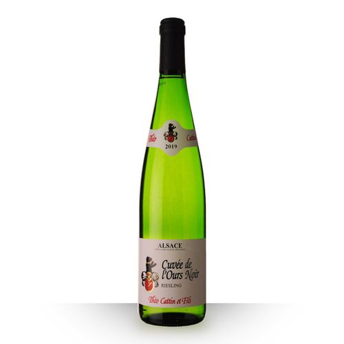 Théo Cattin Cuvée De L'ours Noir Alsace Riesling Blanc 2019 - 75cl