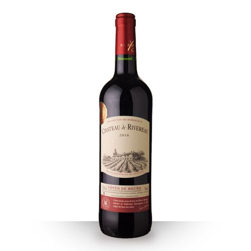 Château De Rivereau Grande Cuvée Côtes De Bourg Rouge 2016 - 75cl