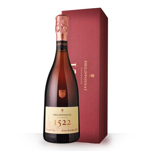 Champagne Philipponnat Cuvée 1522 1er Cru Rosé 2015 Extra-Brut 75cl - Coffret