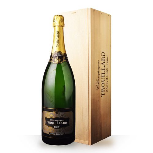 Champagne Trouillard Extra Sélection Brut 300cl - Caisse Bois