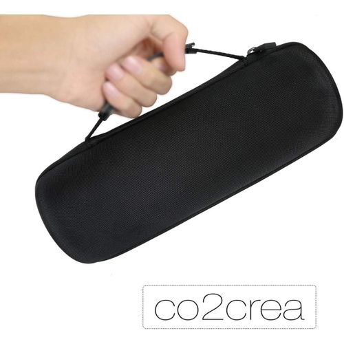 Étui de Voyage Rigide Housse Cas pour ue Ultimate Ears ue BOOM 3 Enceinte Bluetooth par - Noir exterieur, Violet interieur - Taille unique