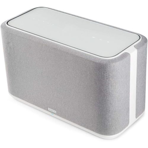 Home 350 Haut-Parleur Multiroom Hifi Avec Heos Intégré,Wi-Fi,Bluetooth,Usb,Airplay 2,Audio Haute Résolution,Compatible Alexa,Enceinte Stéréo - Blanc